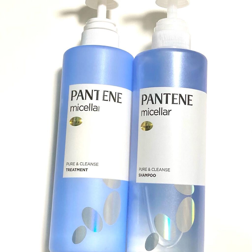 PRO-V ミセラー ピュア＆クレンズ ノンシリコンシャンプー/トリートメント トリートメント本体/パンテーン/市販シャンプーを使ったクチコミ（2枚目）