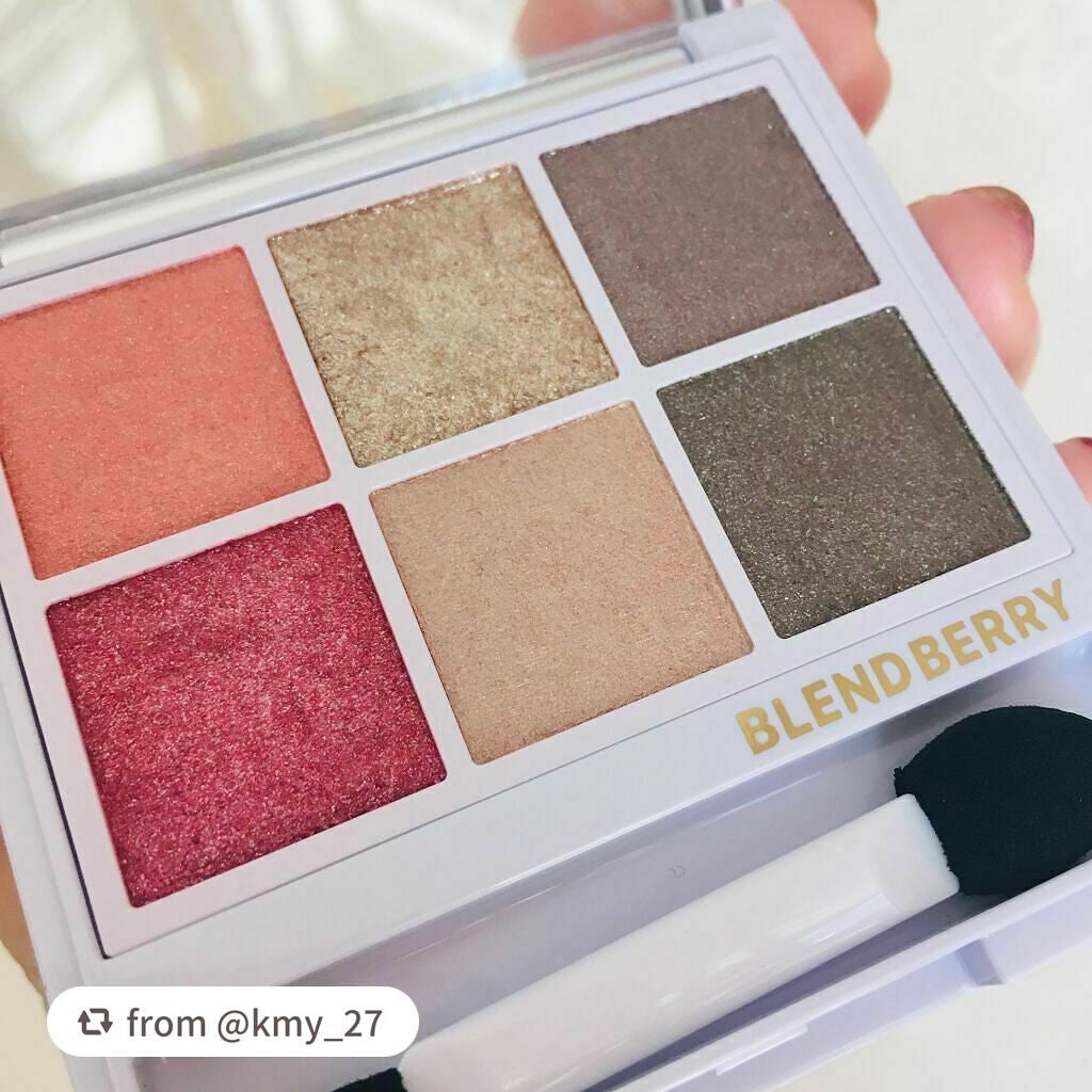 オーラクリエイション/BLEND BERRY/アイシャドウパレットを使ったクチコミ(2枚目)