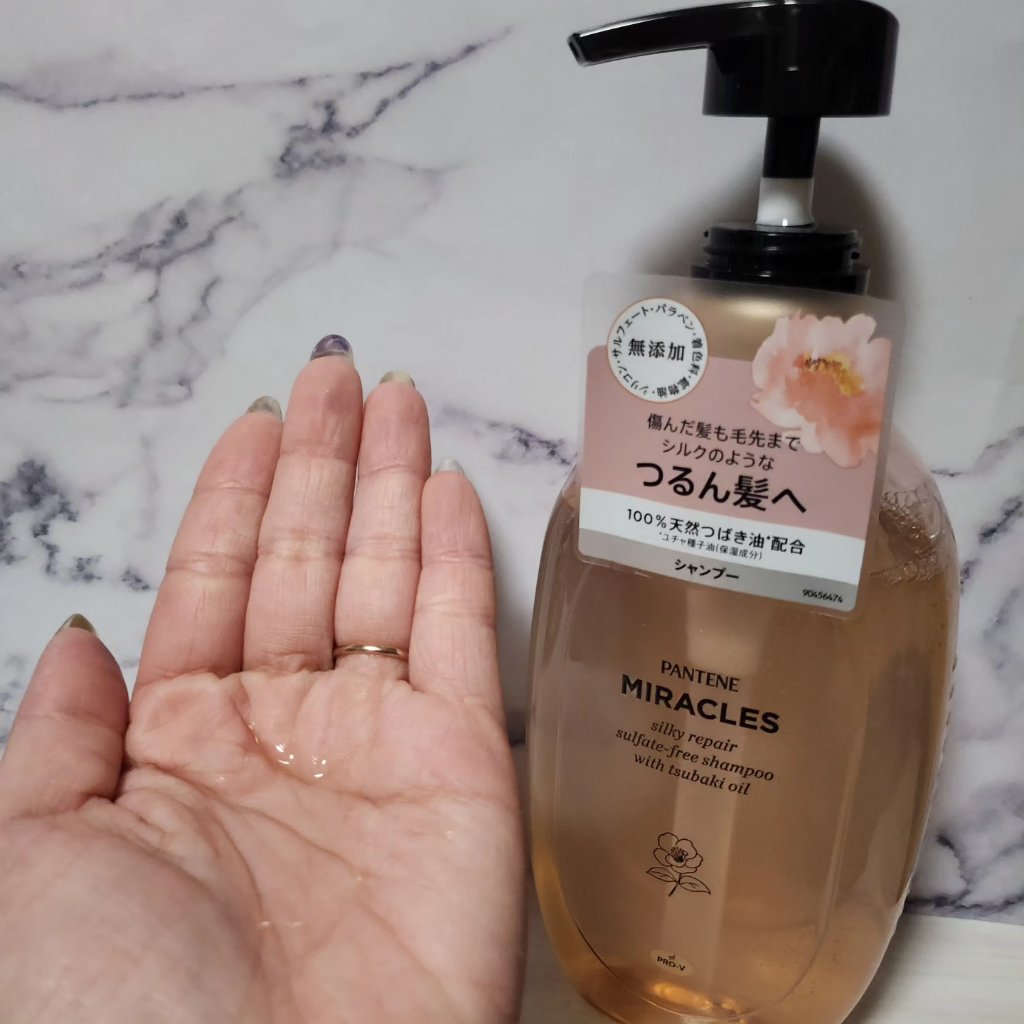ミラクルズ サルフェート無添加&ジェントルリペア ボンドリペア シャンプー/トリートメント/パンテーン/市販シャンプーを使ったクチコミ（2枚目）