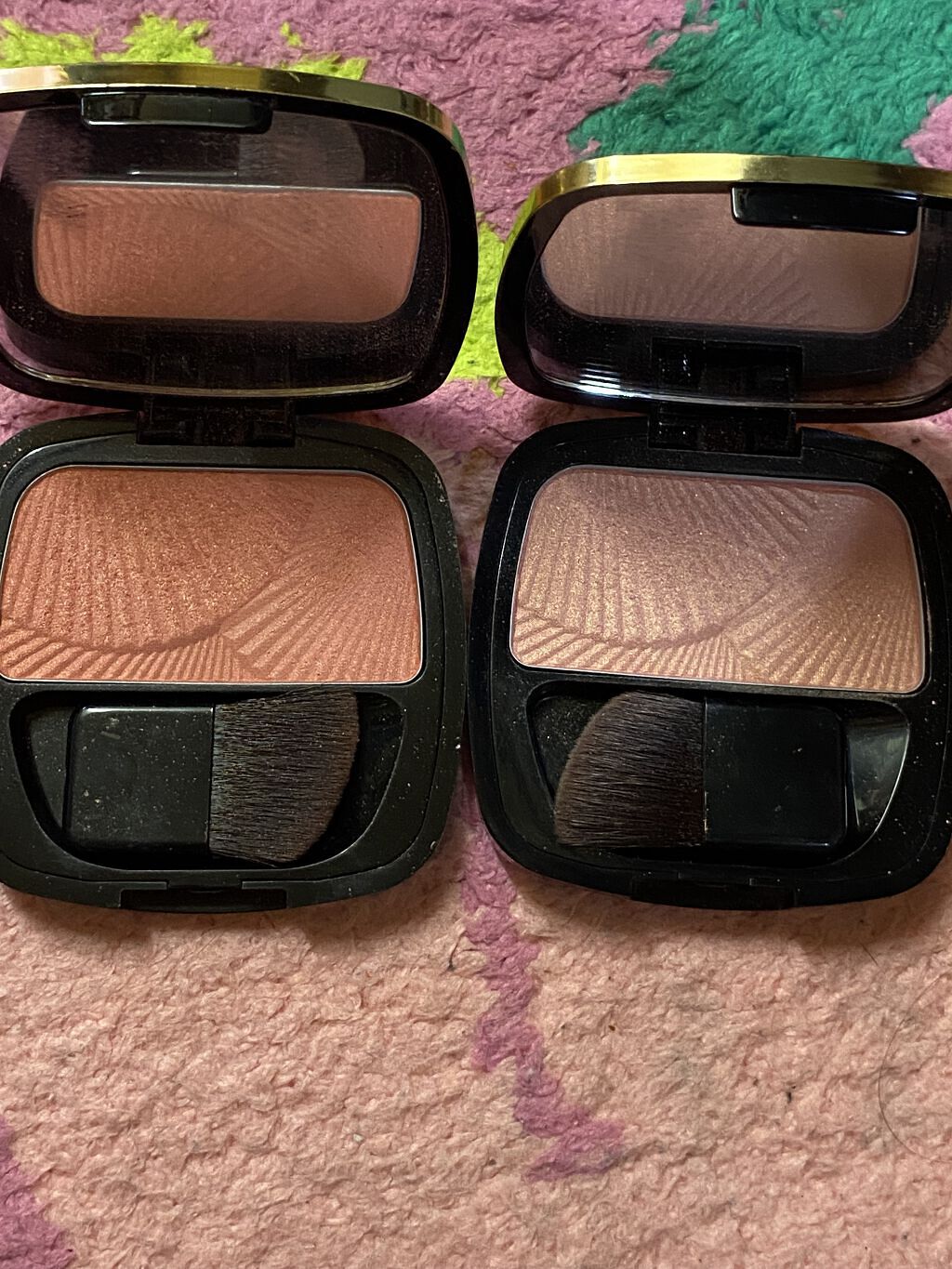 ル バー ア ブラッシュ 02 ゼロ ストレス/ロレアル パリ/パウダーチークを使ったクチコミ（1枚目）