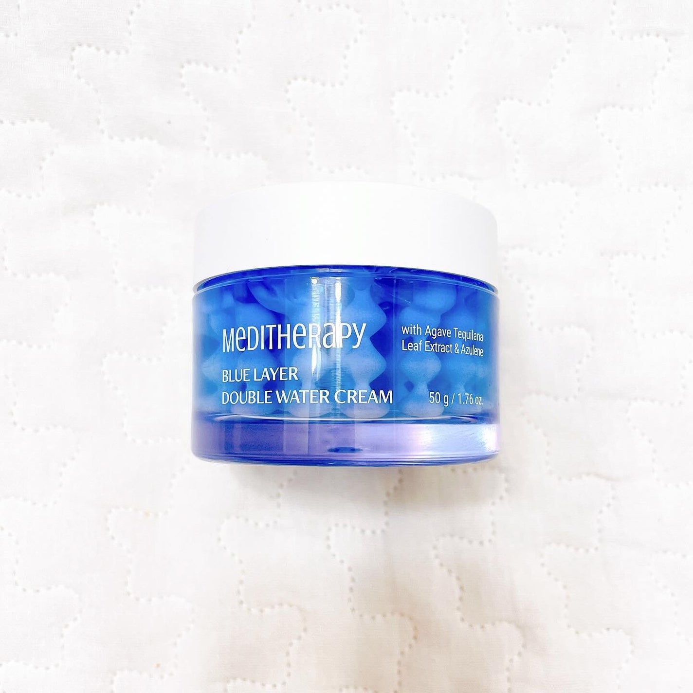 ブルーレイヤーダブルウォータークリーム/MEDITHERAPY/フェイスクリームを使ったクチコミ(1枚目)