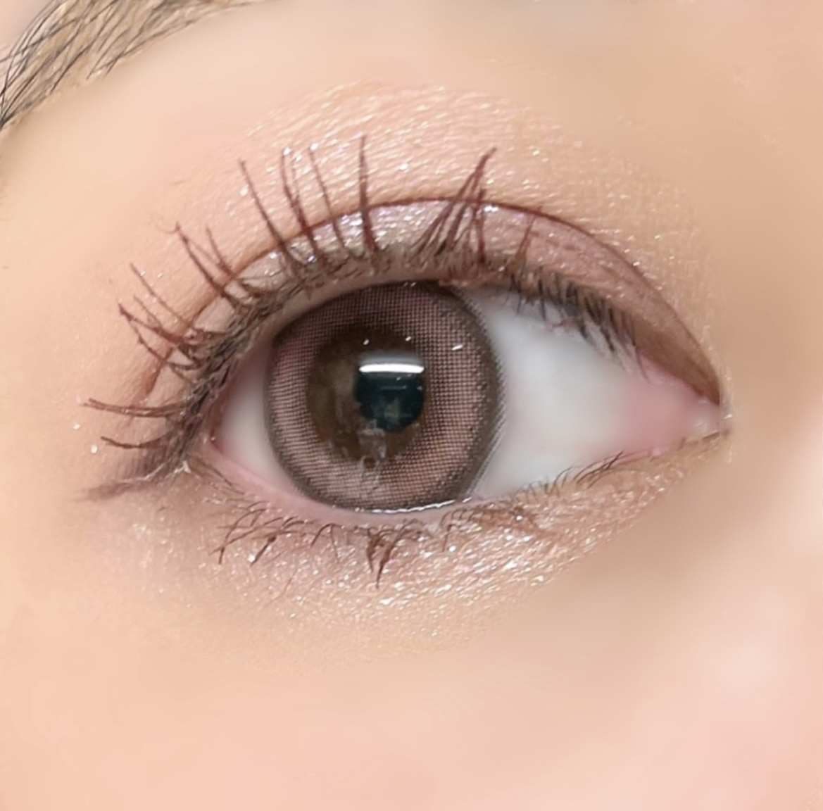 chuuLENS Milk&Tea 1day/chuu LENS/ワンデー（１DAY）カラコンを使ったクチコミ（2枚目）