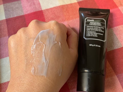 ミッドナイトブルーカーミングクリーム/Klairs/フェイスクリームを使ったクチコミ(4枚目)