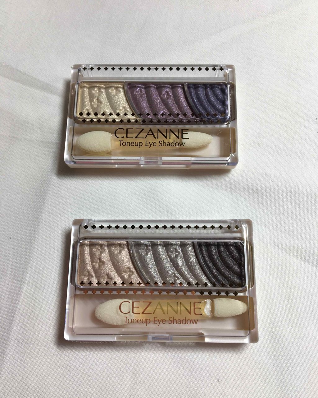 トーンアップアイシャドウ/CEZANNE/アイシャドウパレットを使ったクチコミ(1枚目)