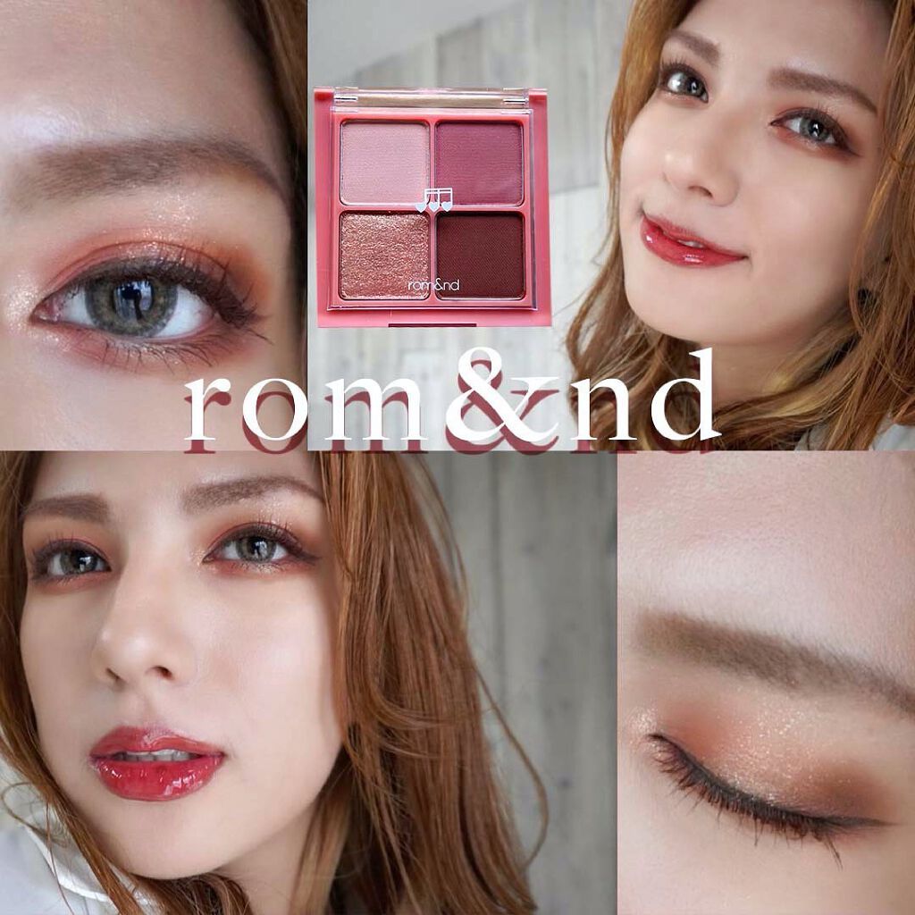 ベターザンアイズ ミュージックシリーズ/rom&nd/アイシャドウパレットを使ったクチコミ（1枚目）