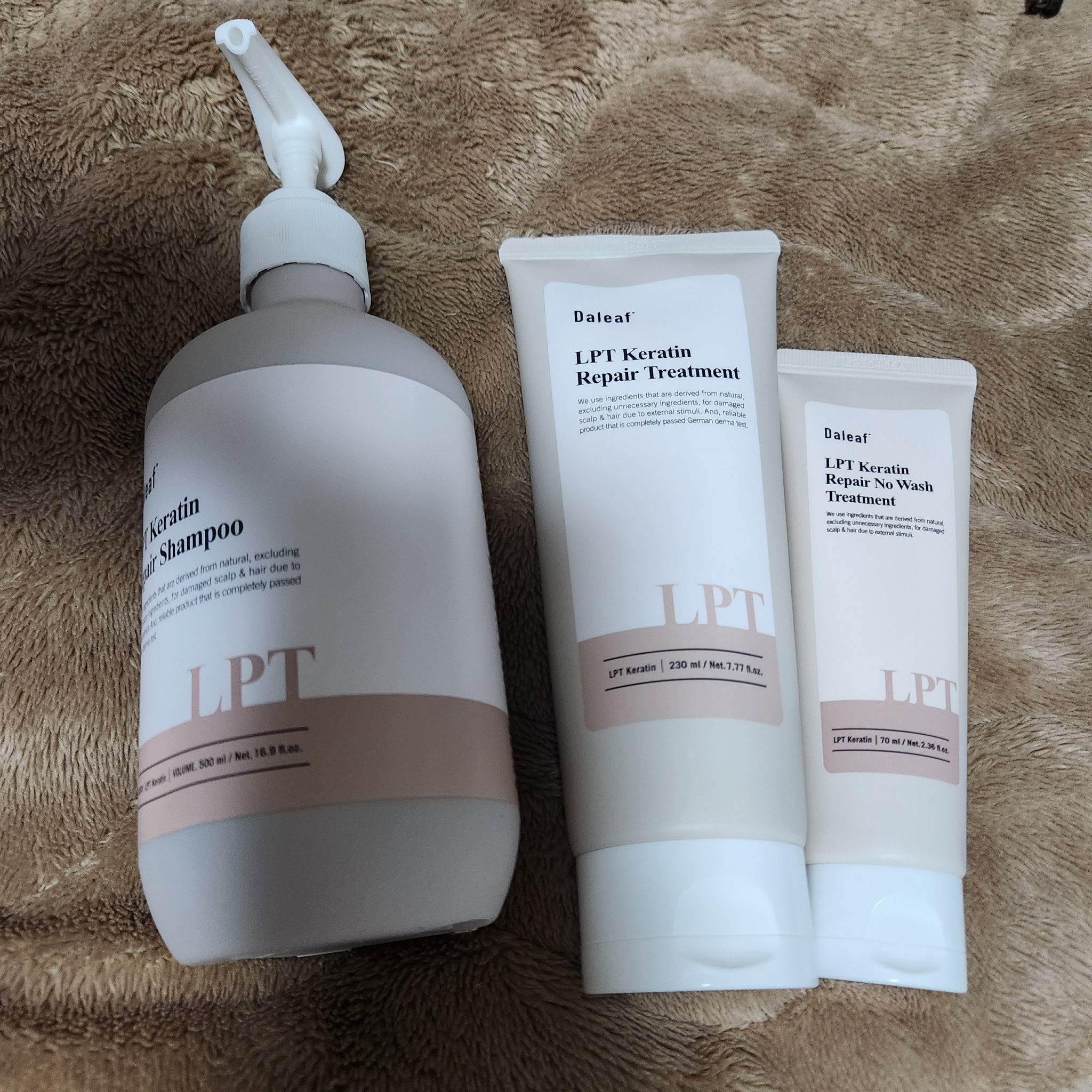 LPTケラチンリペア ノーウォッシュトリートメント/Daleaf/アウトバストリートメントを使ったクチコミ（1枚目）
