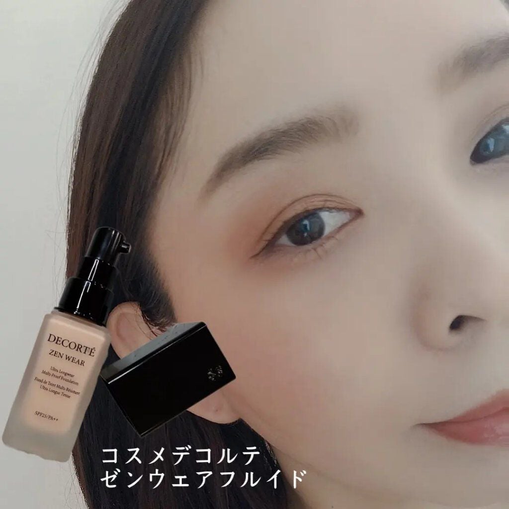 ゼン ウェア フルイド/DECORTÉ/リキッドファンデーションを使ったクチコミ(4枚目)