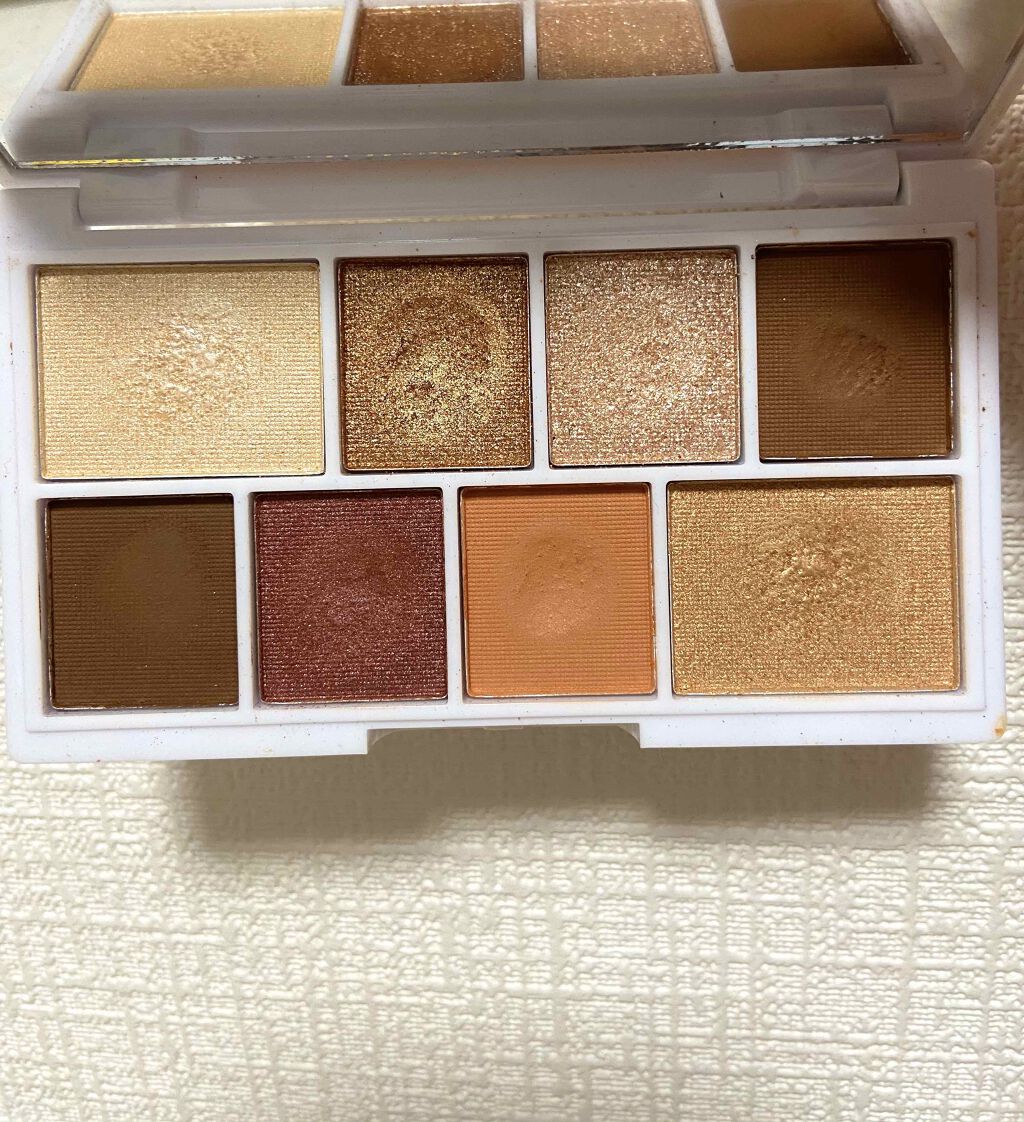 ミニチョコレートアイシャドウパレット/MAKEUP REVOLUTION/アイシャドウパレットを使ったクチコミ(2枚目)