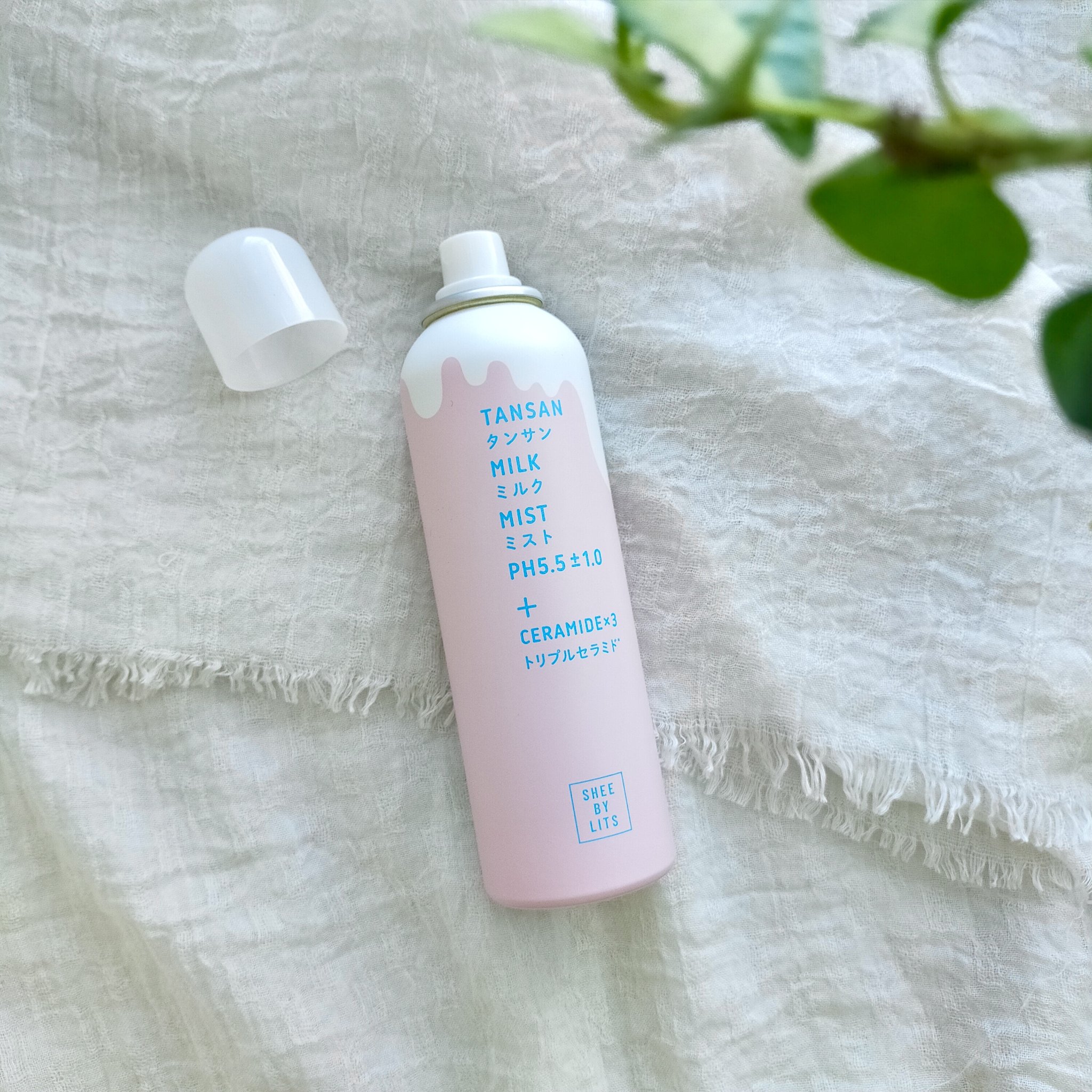 SHEE BY LITS 炭酸ミルクミスト/リッツ/ミスト状化粧水を使ったクチコミ（2枚目）