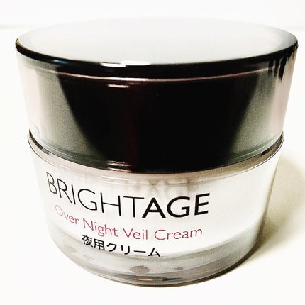 オーバーナイト ヴェールクリーム/BRIGHTAGE/フェイスクリームを使ったクチコミ(1枚目)