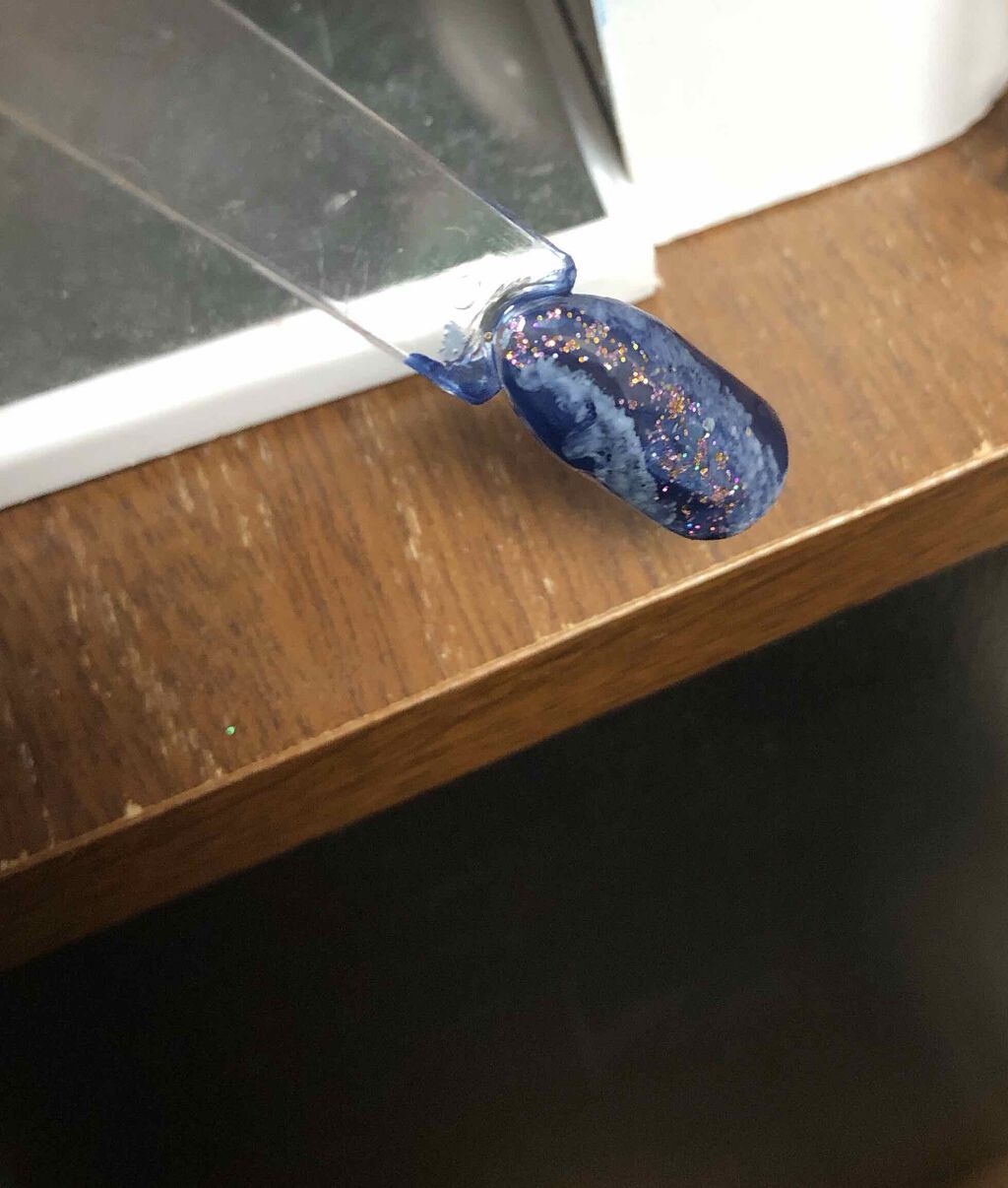 ジェルネイル(ライト対応)/セリア/ジェルネイルを使ったクチコミ(2枚目)