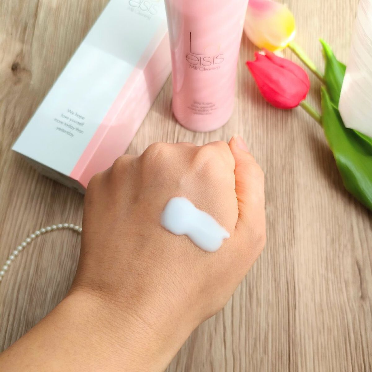 ミルキーエマルジョン/Laeisis/乳液を使ったクチコミ（2枚目）