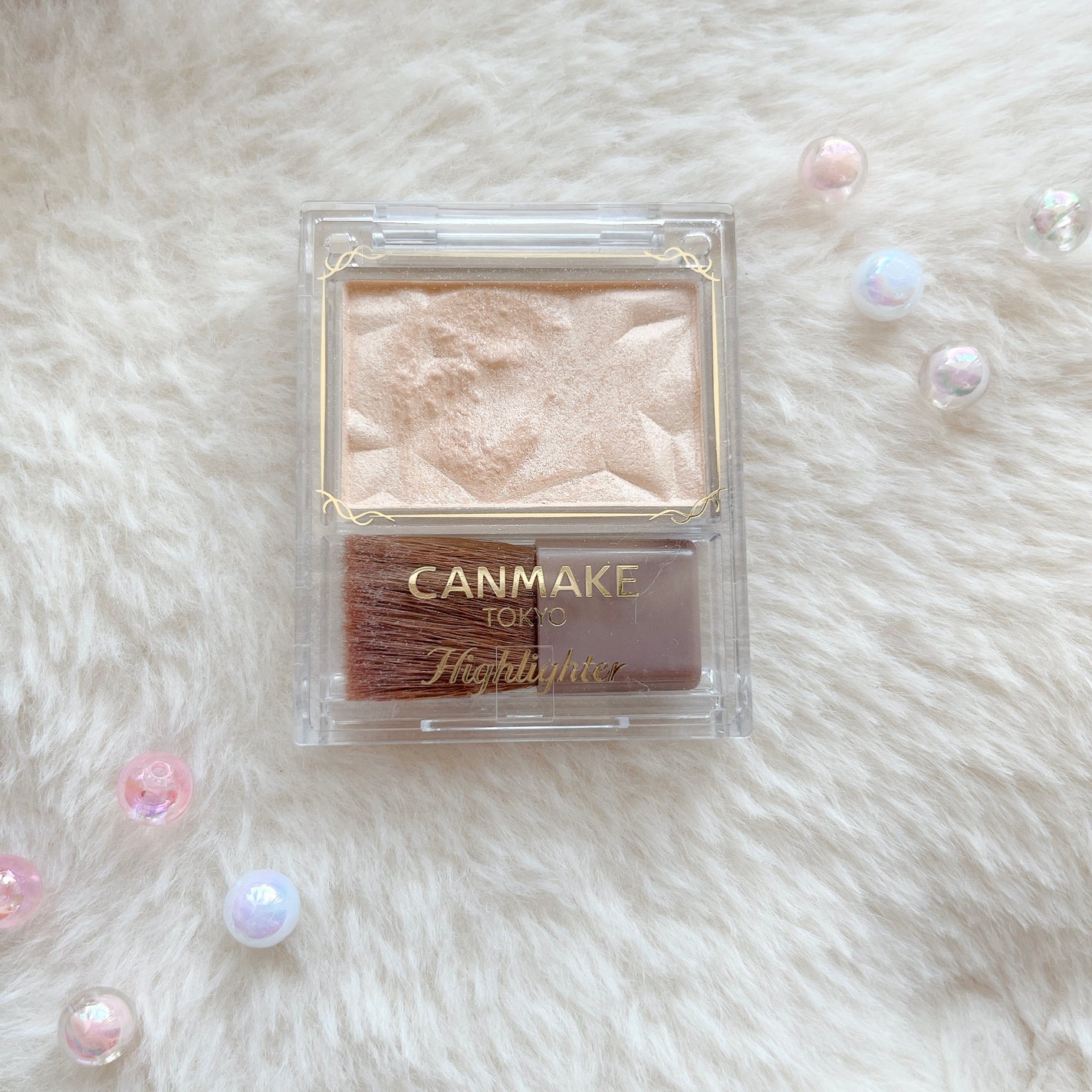 ハイライター/キャンメイク/パウダーハイライトを使ったクチコミ(1枚目)