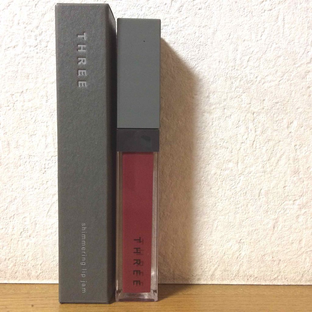 シマリング リップジャム/THREE/リップグロスを使ったクチコミ(2枚目)