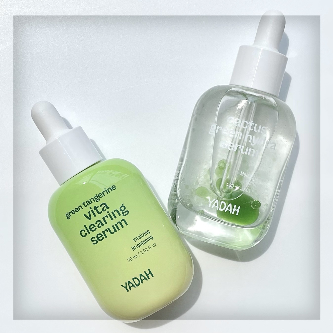 カクタスグリーンハイドラセラム/YADAH/美容液を使ったクチコミ（1枚目）