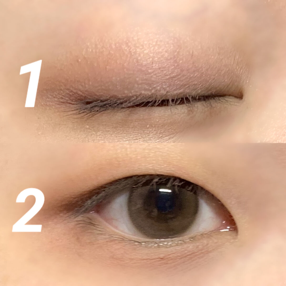 M デューイ グロッシー アイズ/MISSHA/単色アイシャドウを使ったクチコミ（2枚目）