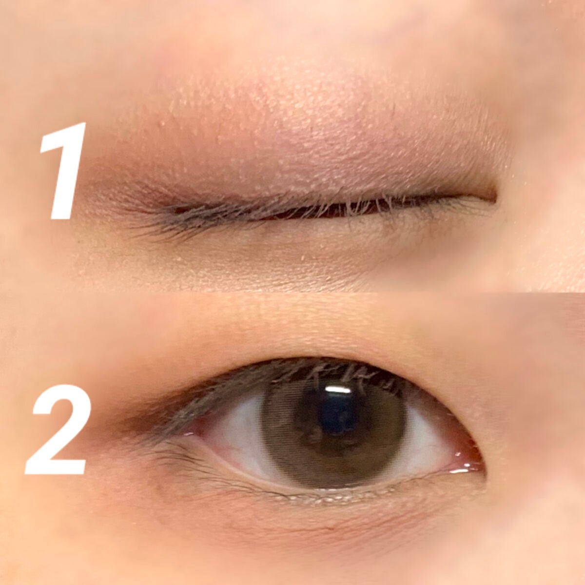 M デューイ グロッシー アイズ/MISSHA/単色アイシャドウを使ったクチコミ(2枚目)