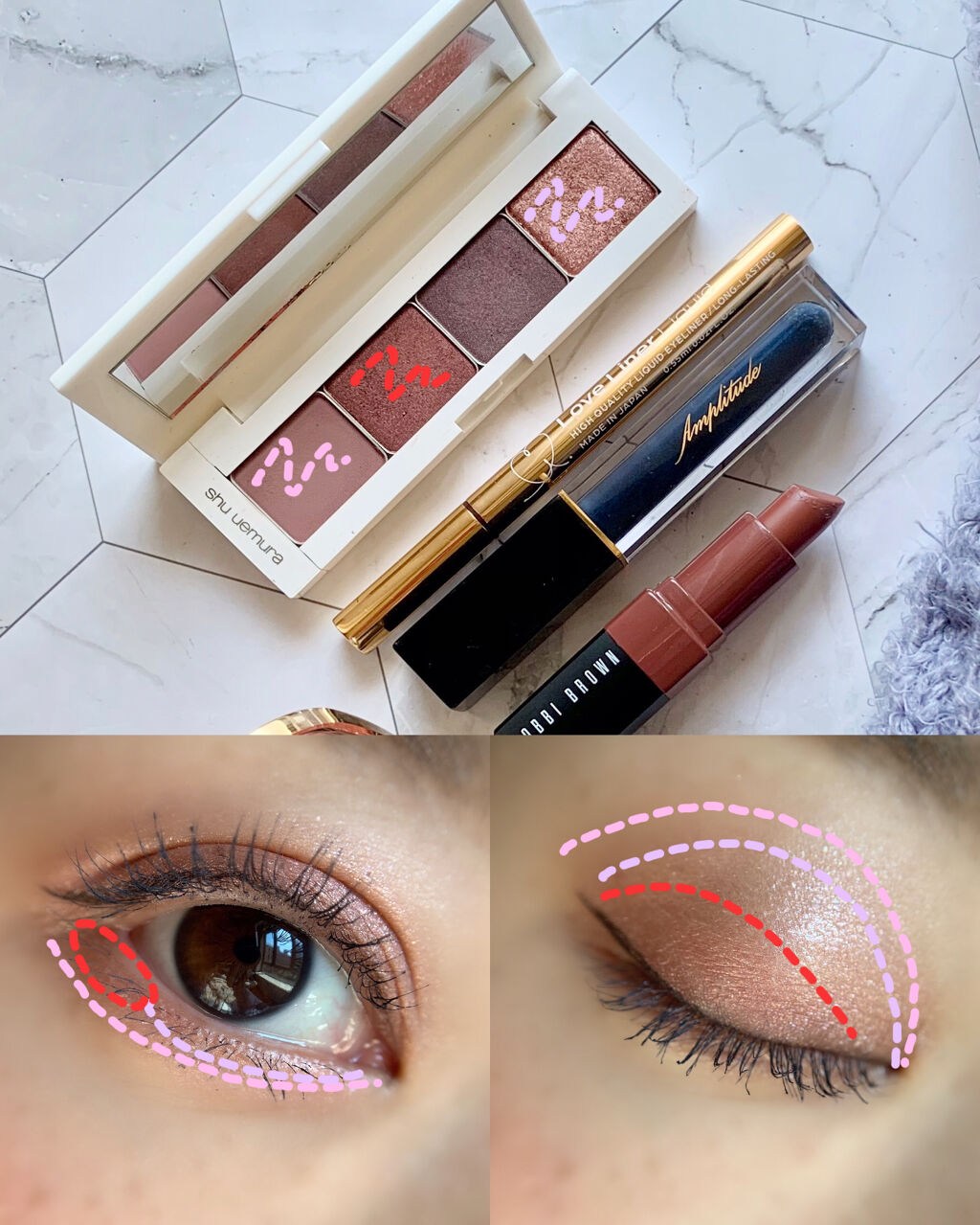 プレスド アイシャドー（レフィル） ME ソフトコッパー 270 A/shu uemura/単色アイシャドウを使ったクチコミ（3枚目）
