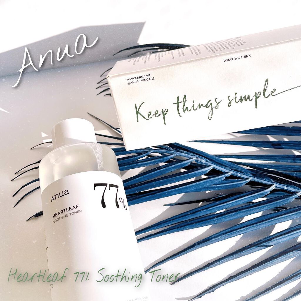 ドクダミ 77 スージングトナー/Anua/化粧水を使ったクチコミ（2枚目）