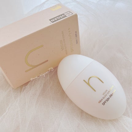 ヴィーガンアクアグロウサンセラム/HAMEL/日焼け止めローションを使ったクチコミ(3枚目)