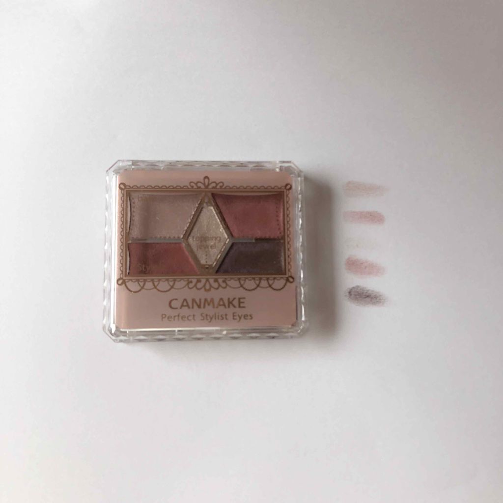 【旧品】パーフェクトスタイリストアイズ/キャンメイク/アイシャドウパレットを使ったクチコミ（1枚目）