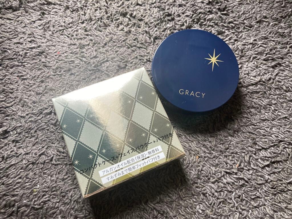 光仕上げパウダーUV/グレイシィ/プレストパウダーを使ったクチコミ(2枚目)