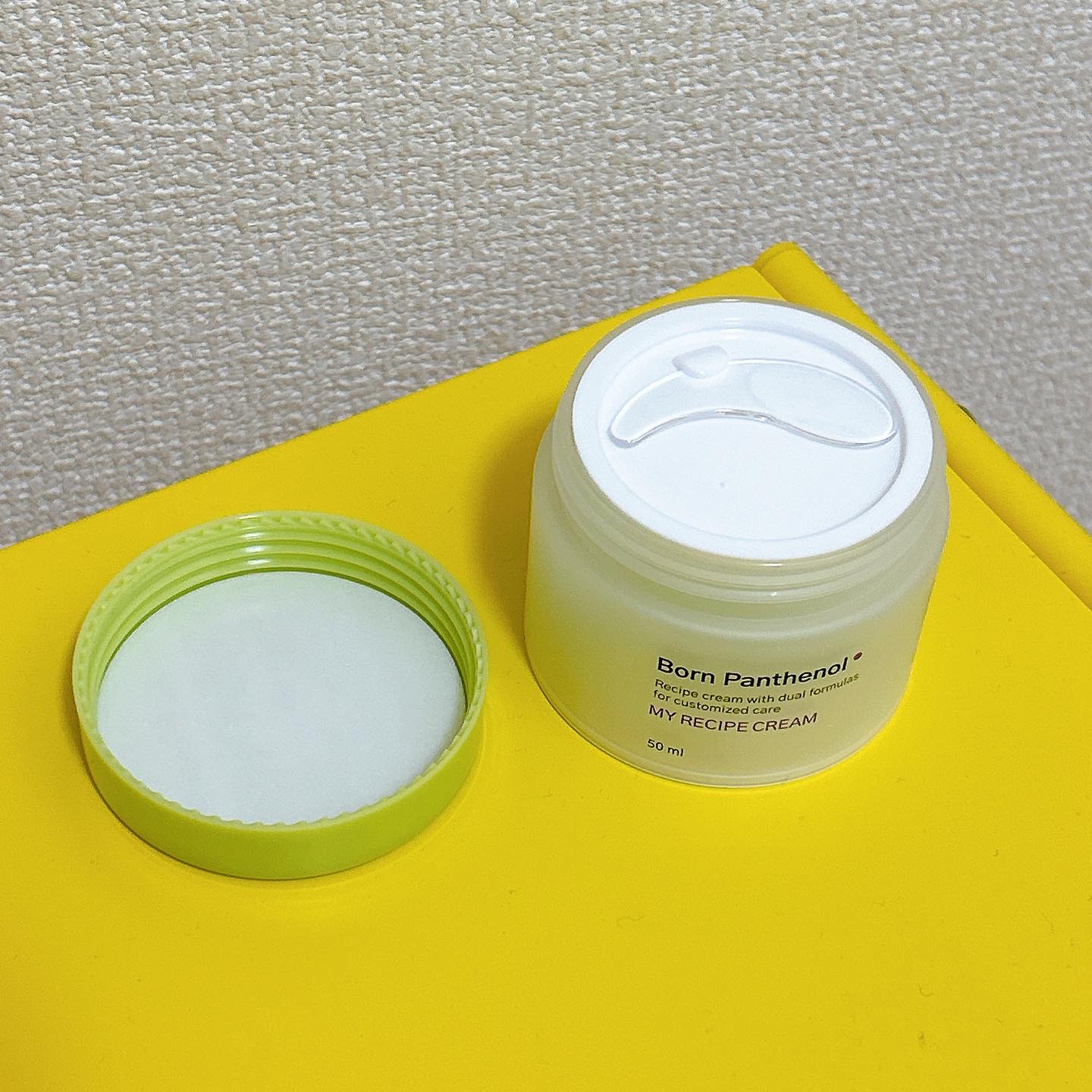 ボーンパンテノールマイレシピクリーム/SAM'U/フェイスクリームを使ったクチコミ（3枚目）