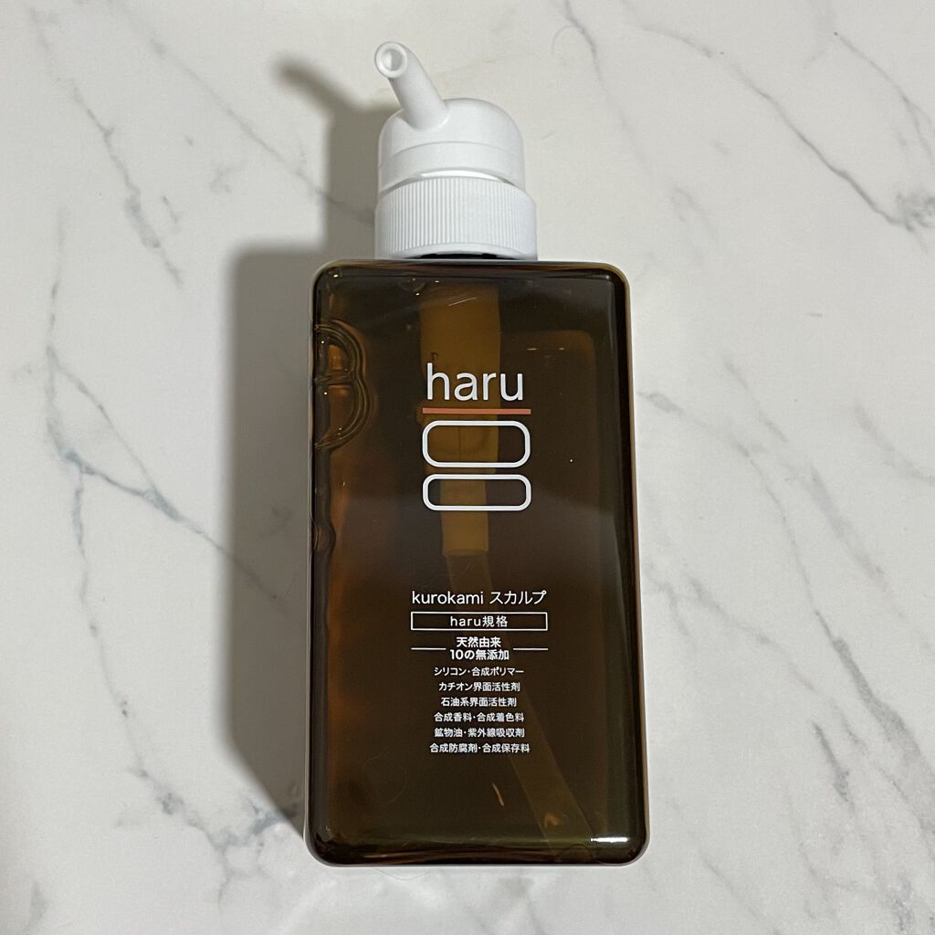 kurokamiスカルプ/haru/市販シャンプーを使ったクチコミ（1枚目）