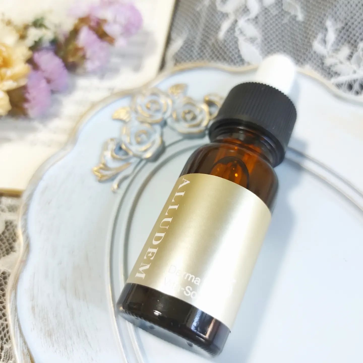 ダーマビタソームC35/ALLUDEM/美容液を使ったクチコミ（3枚目）