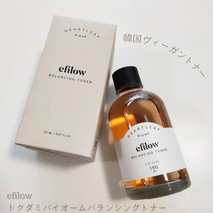 ドクダミバイオームバランシングトナー/efilow/化粧水を使ったクチコミ(1枚目)