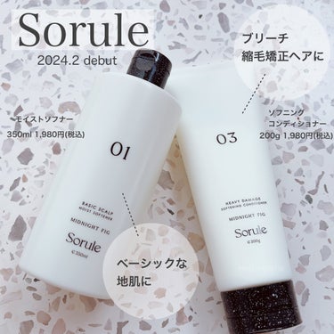 モイストソフナー 01ベーシックスカルプ/Sorule/シャンプー・コンディショナーを使ったクチコミ（1枚目）