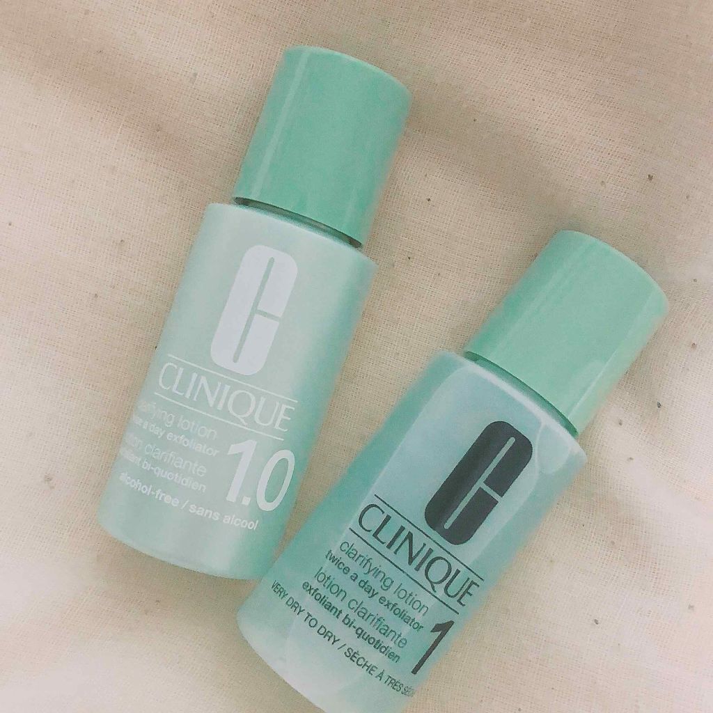 クラリファイング ローション 1/CLINIQUE/拭き取り化粧水を使ったクチコミ（1枚目）