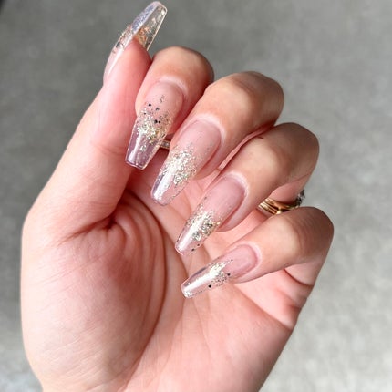 ジェルネイル(ライト対応)/セリア/ジェルネイルを使ったクチコミ(5枚目)