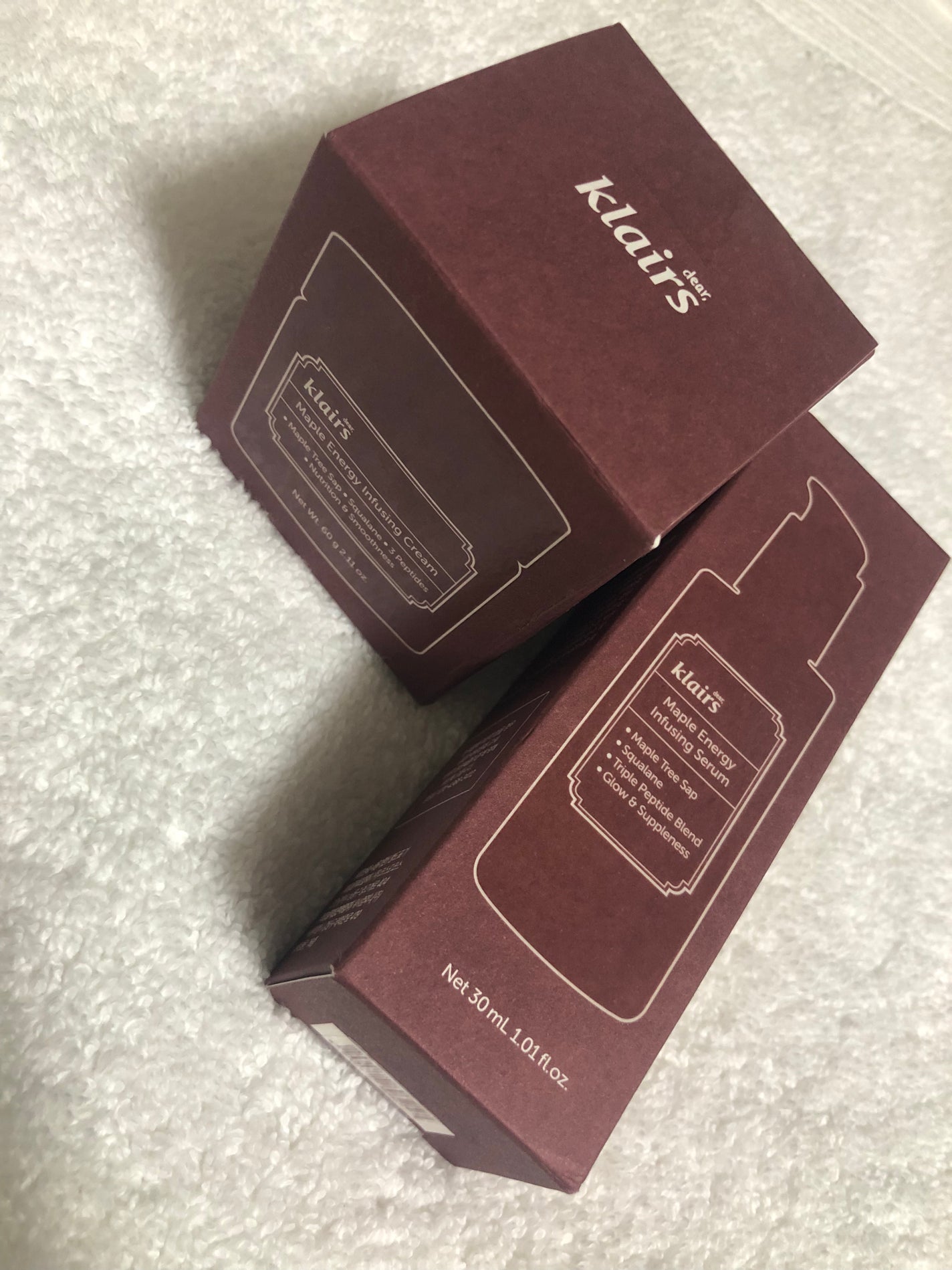 メープルエナジーインフュージングセラム/Klairs/美容液を使ったクチコミ(2枚目)