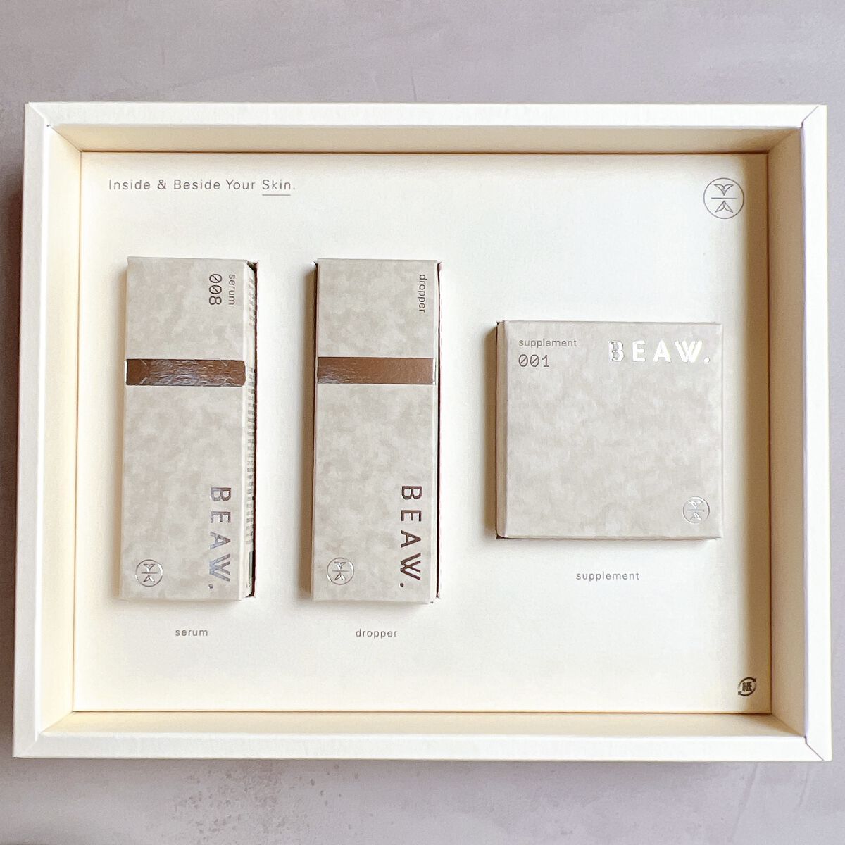 スターターBOX/BEAW./スキンケアキットを使ったクチコミ（2枚目）