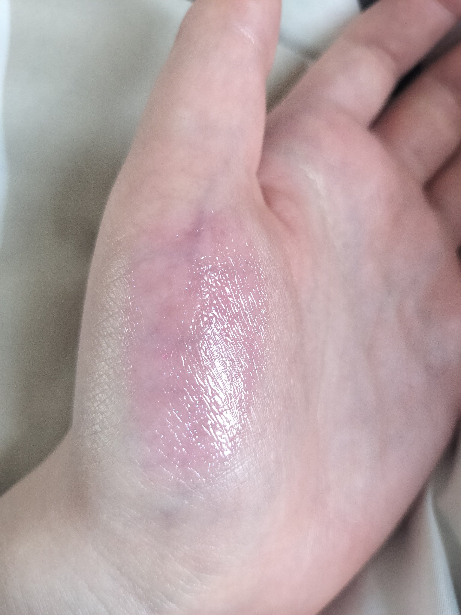 サムシングピュアブルー セント　マイリップス 01 my dearest blue ring/JILL STUART/口紅を使ったクチコミ（2枚目）