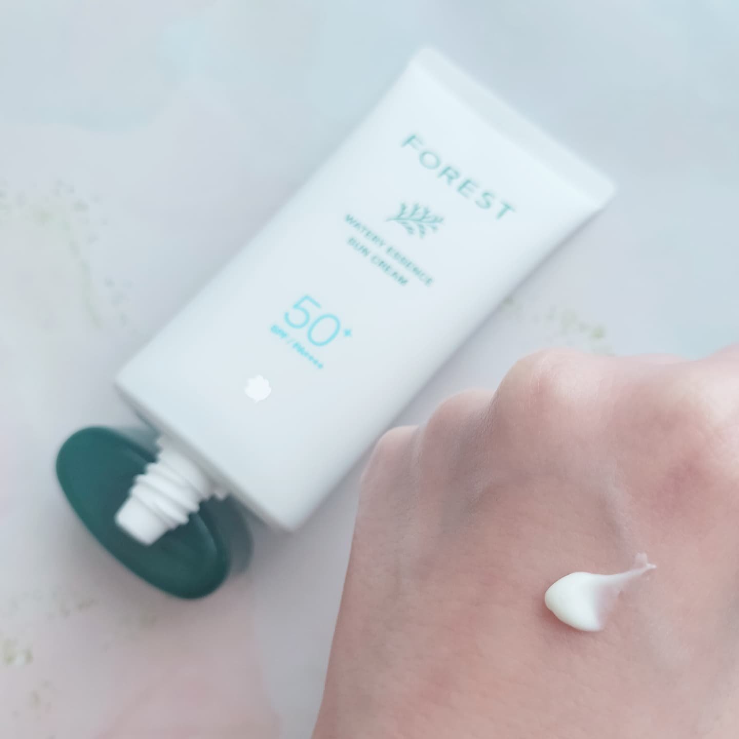 フォレスト エッセンスサンクリーム/FoRest by Greenfinger/日焼け止めローションを使ったクチコミ（2枚目）