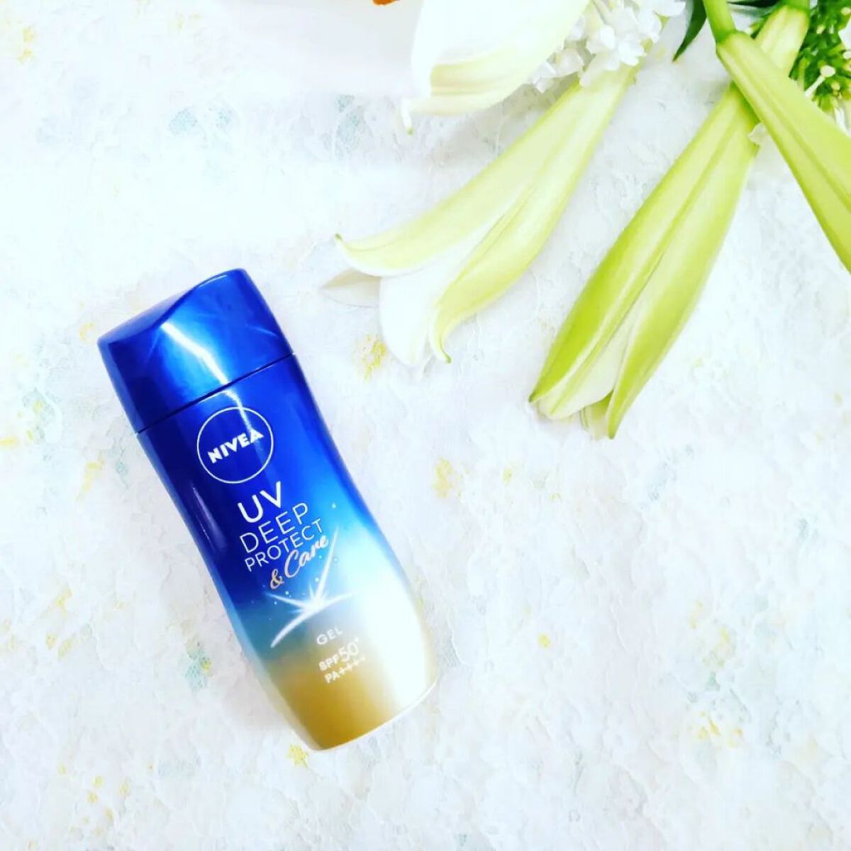 ニベアUV ディープ プロテクト＆ケア ジェル/ニベア/日焼け止めジェルを使ったクチコミ（1枚目）