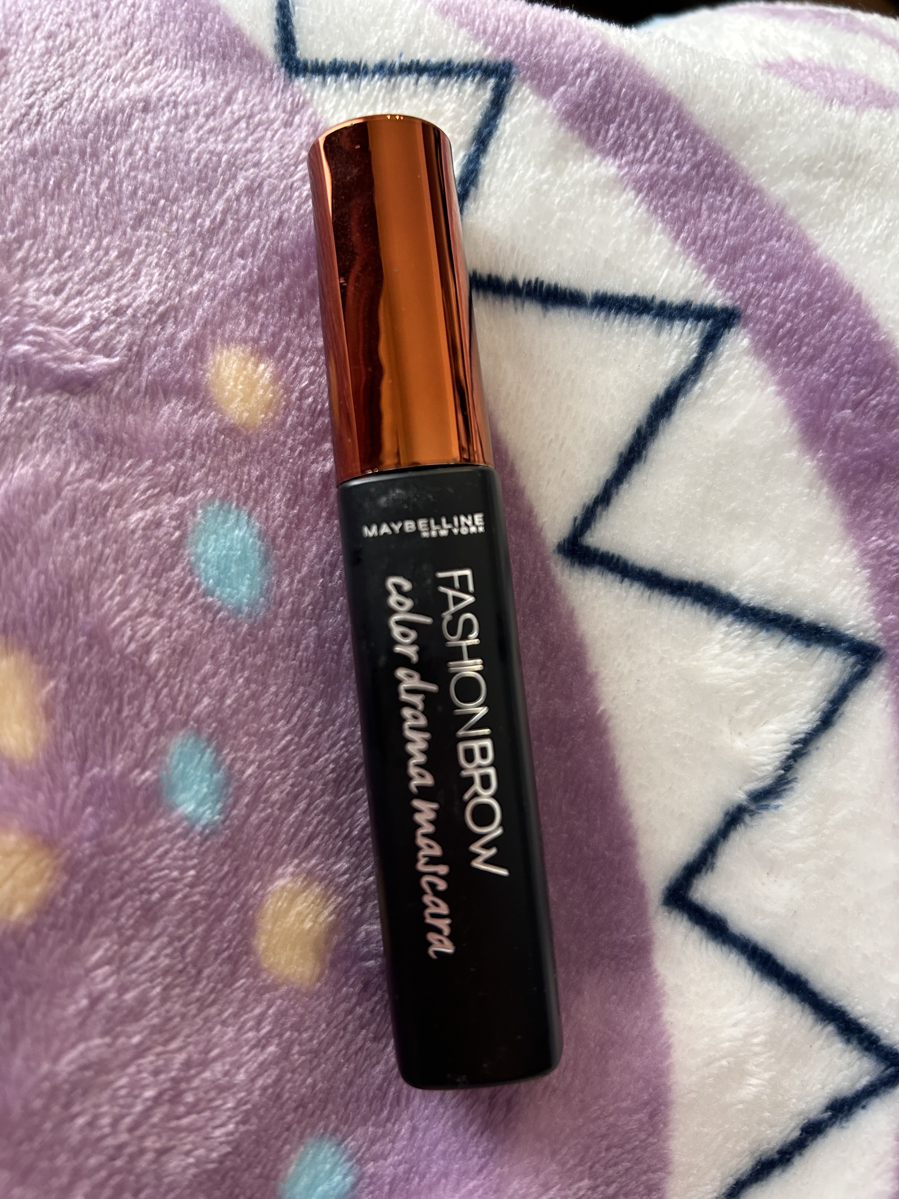 ファッションブロウ カラードラマ マスカラ レッドブラウン/MAYBELLINE NEW YORK/眉マスカラを使ったクチコミ（1枚目）