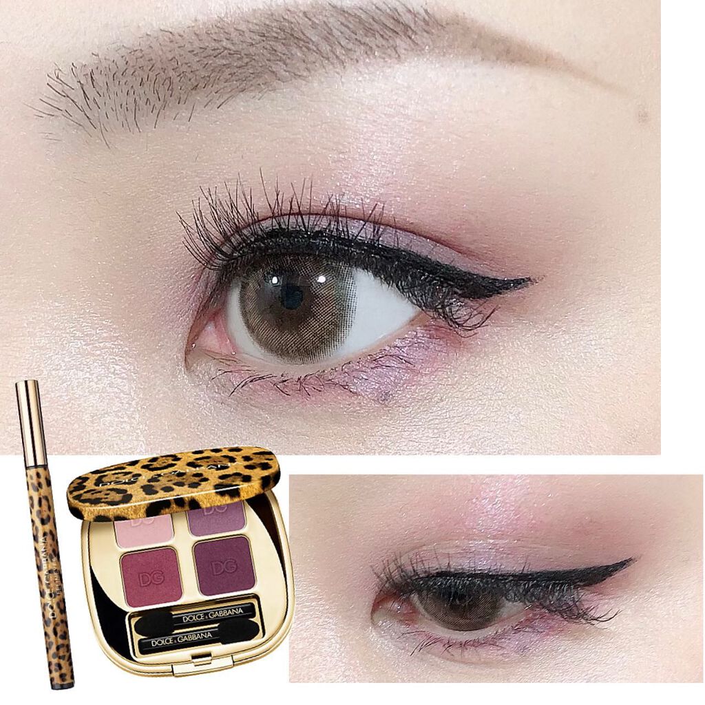 フェリンアイズ インテンスアイシャドウ クアッド/DOLCE&GABBANA BEAUTY/アイシャドウパレットを使ったクチコミ(1枚目)