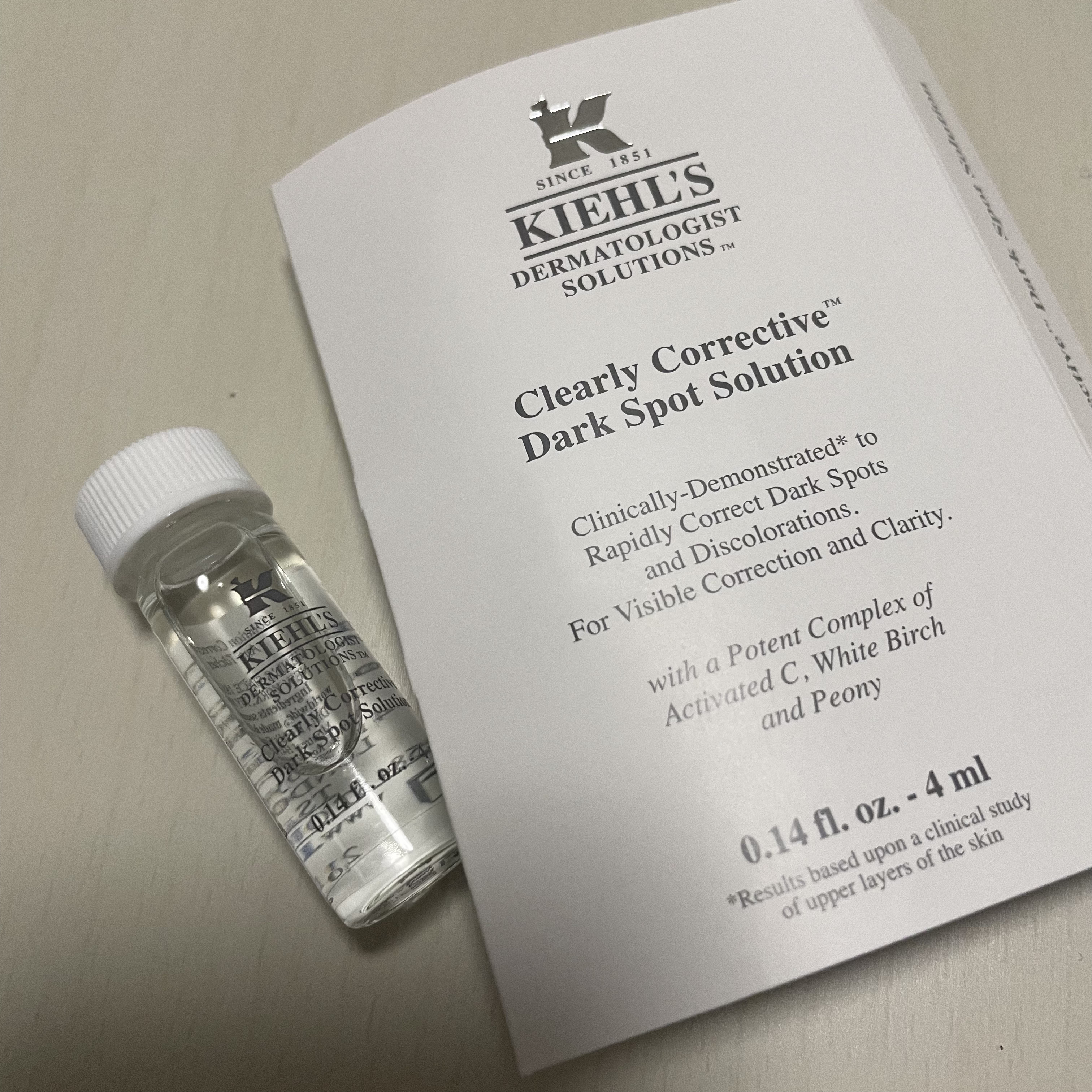 キールズ DS クリアリーブライト エッセンス[医薬部外品]/Kiehl's/美容液を使ったクチコミ（1枚目）