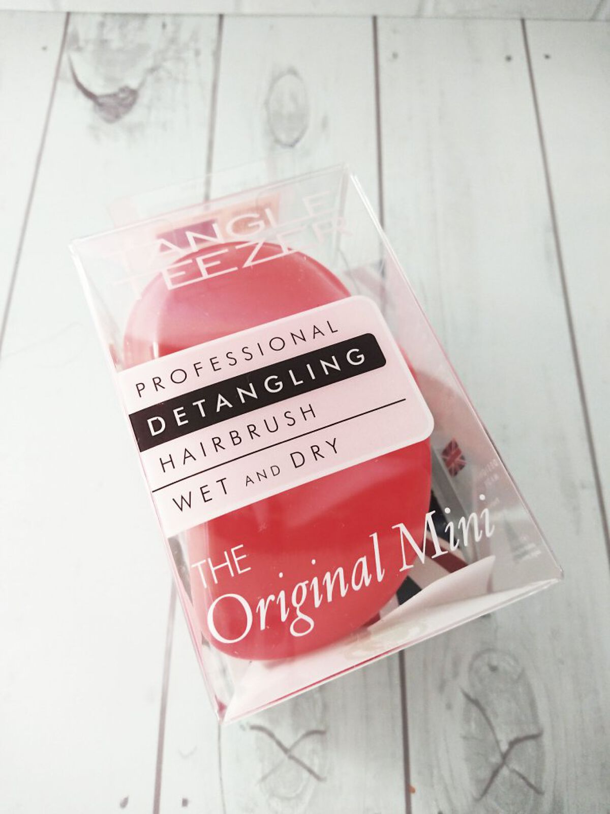 ザ・オリジナル ミニ オレンジ/TANGLE TEEZER/ヘアブラシを使ったクチコミ（1枚目）