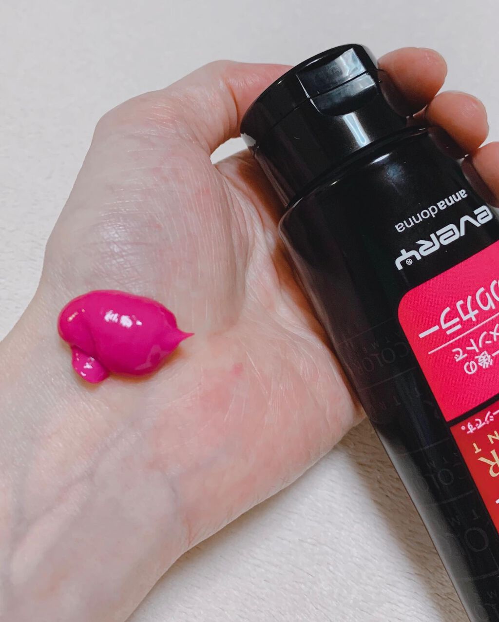 エブリ カラートリートメント/アンナドンナ/ヘアカラーを使ったクチコミ(2枚目)