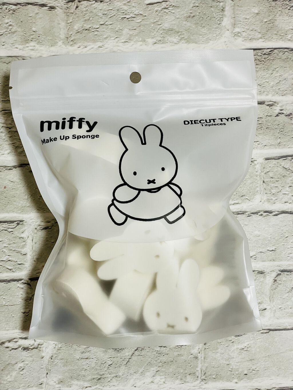 miffy ダイカットパフ /ミッフィー メイクアップシリーズ/パフ・スポンジを使ったクチコミ（1枚目）