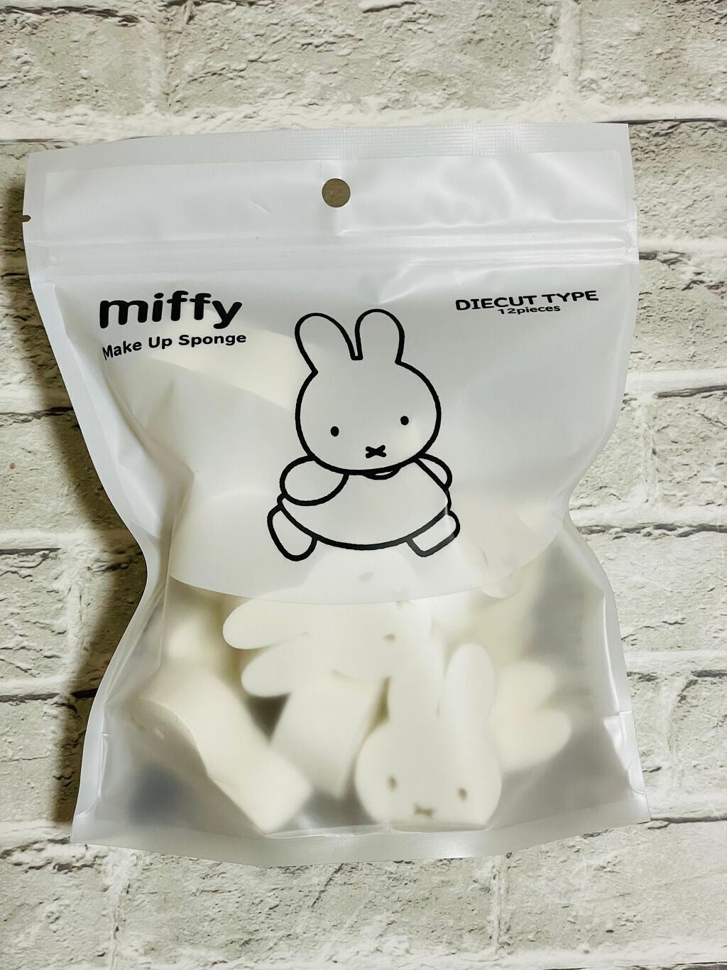 miffy ダイカットパフ /ミッフィー メイクアップシリーズ/パフ・スポンジを使ったクチコミ(1枚目)