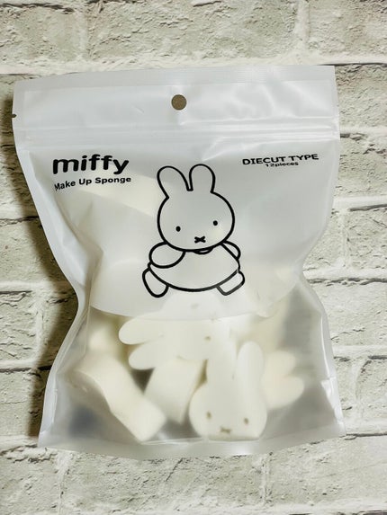 miffy ダイカットパフ /ミッフィー メイクアップシリーズ/パフ・スポンジを使ったクチコミ(1枚目)