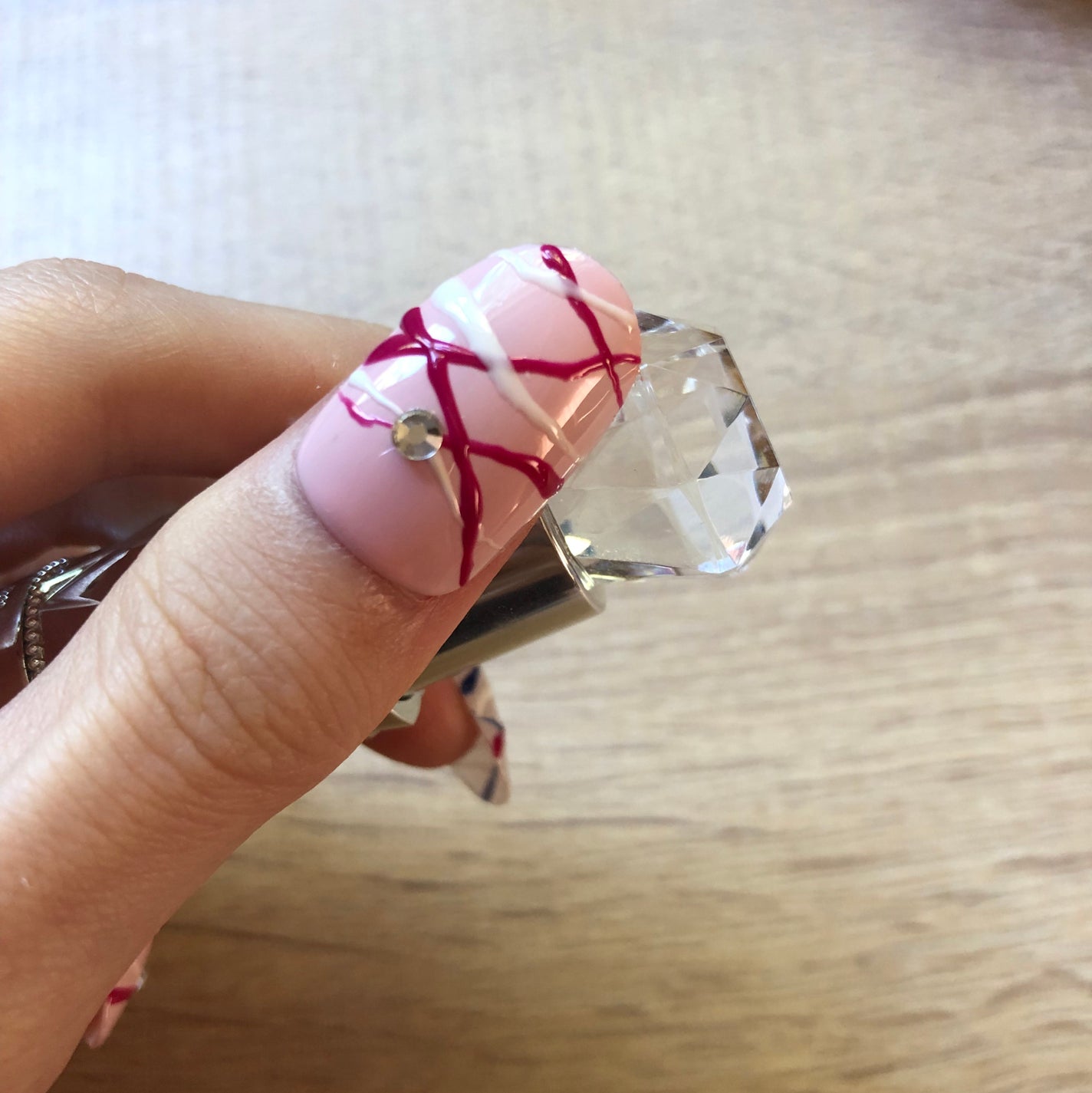 ジェルネイル(ライト対応)/セリア/ジェルネイルを使ったクチコミ(3枚目)