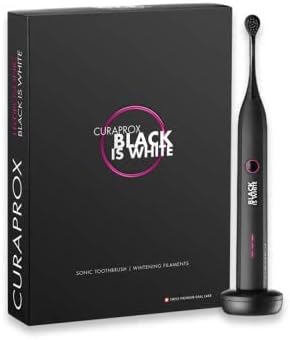 音波式電動歯ブラシブラックイズホワイト / CURAPROX