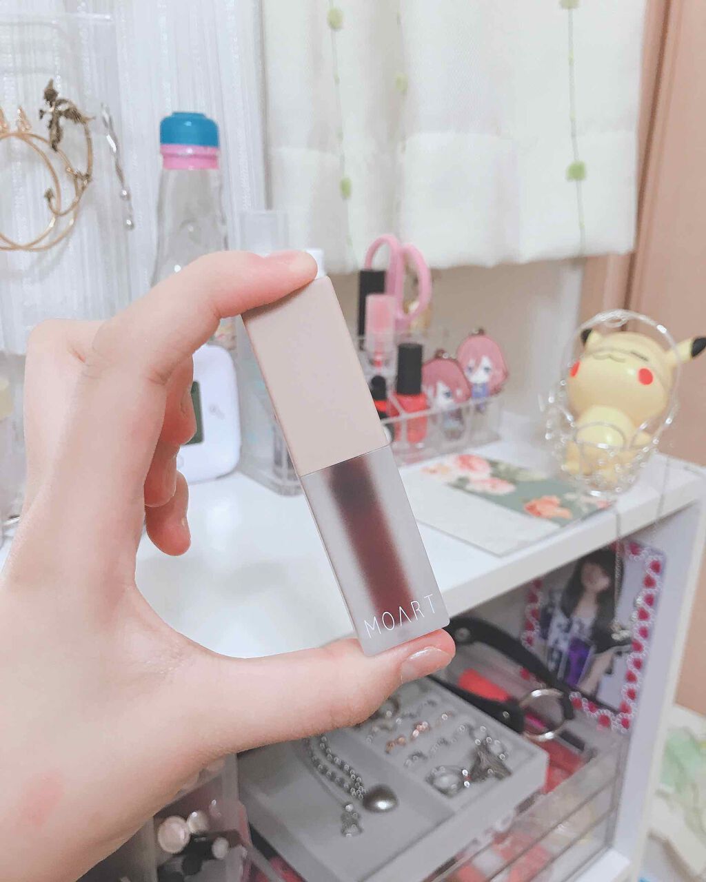 カラーラスティングティント/MOART/口紅を使ったクチコミ（2枚目）