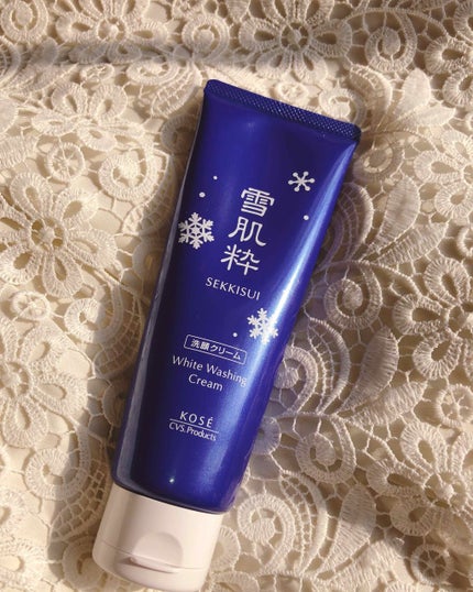 ホワイト洗顔クリーム/雪肌粋/洗顔フォームを使ったクチコミ(1枚目)